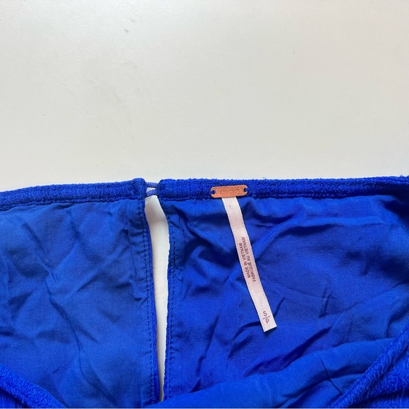 Free People Blue Cropped Top from the Tovah Set *Rare Find* - Picture 7 of 9